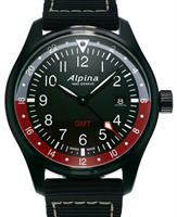 Pre-Owned ALPINA STARTIMER PILOT GMT GREY/RED