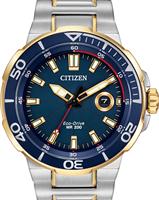 Pre-Owned CITIZEN ENDEAVOR BLUE DIAL 200 METERS