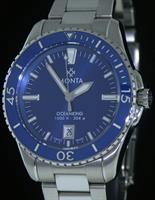 Pre-Owned MONTA OCEANKING 300M BLUE AUTOMATIC