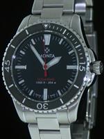 Pre-Owned MONTA OCEANKING 300M BLACK AUTOMATIC