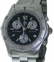 Pre-Owned TAG HEUER 2000 BLACK DIAL CHRONOGRAPH