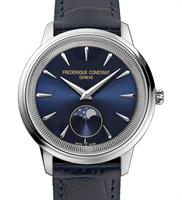 Pre-Owned FREDERIQUE CONSTANT CLASSICS MONETA MOONPHASE BLUE
