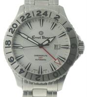 Pre-Owned ERNST BENZ GMT SILVER DIAL 47MM