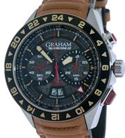 Pre-Owned GRAHAM SILVERSTONE RS GMT FLY-BACK