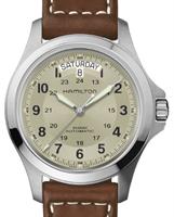 Pre-Owned HAMILTON KHAKI KING AUTOMATIC BEIGE