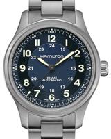 Pre-Owned HAMILTON KHAKI FIELD TITANIUM BLUE 38