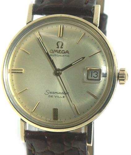 Omega Seamaster De Ville 14k/Steel km6068 - Pre-Owned Mens Watches