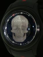 Pre-Owned CORUM BUBBLE MAGICAL 52 3D SKULL
