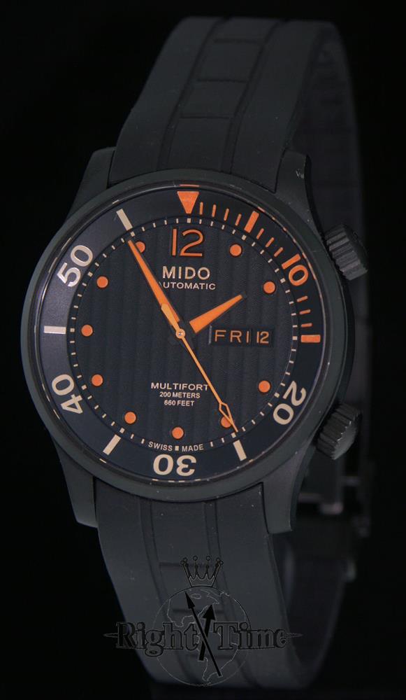 mido multifort black orange