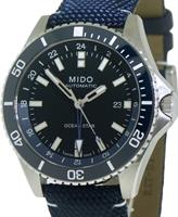 Pre-Owned MIDO OCEAN STAR GMT BLUE