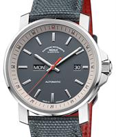 Pre-Owned MUHLE GLASHUTTE 29ER TAG/DATUM GREY DIAL