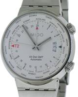 Pre-Owned MIDO ALL DIAL GMT AUTO WHITE DIAL