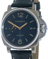 Pre-Owned OFFICINE PANERAI LUMINOR DUE BLUE TITANIUM
