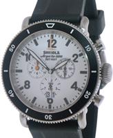 Pre-Owned SHINOLA RUNWELL WHITE HURRICANE 48MM