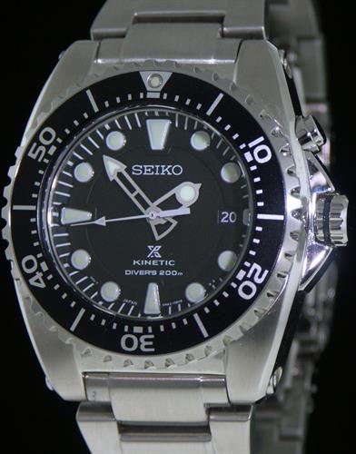 Seiko Prospex Kinetic Diveer`s 200m ska371 - Pre-Owned Mens Watches