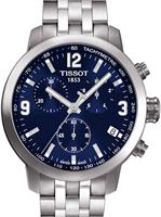 Pre-Owned TISSOT PRC200 CHRONO BLUE DIAL