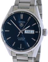 Pre-Owned TAG HEUER CARRERA CALIBRE 5 BLUE DIAL