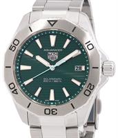 Pre-Owned TAG HEUER AQUARACER SOLARGRAPH GREEN