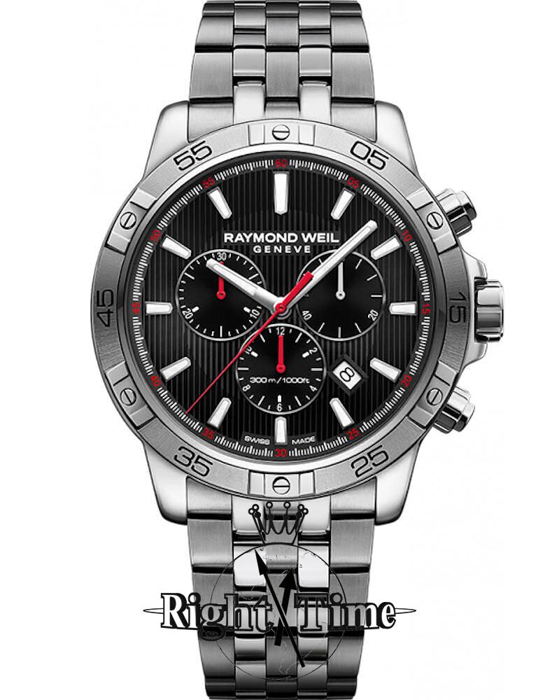 Tango 300 Chrono Black Dial 8560-st2-20001 - Raymond Weil Tango