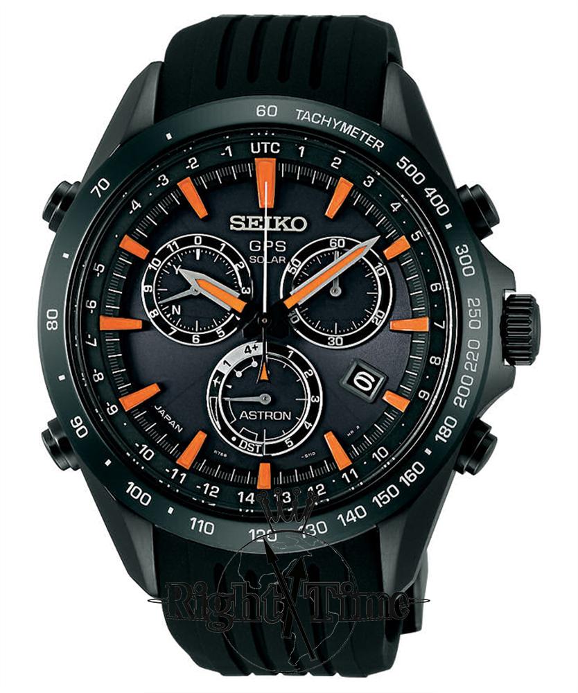 Astron Gps Solar Black/Orange sse017 - Seiko Luxe Astron wrist watch