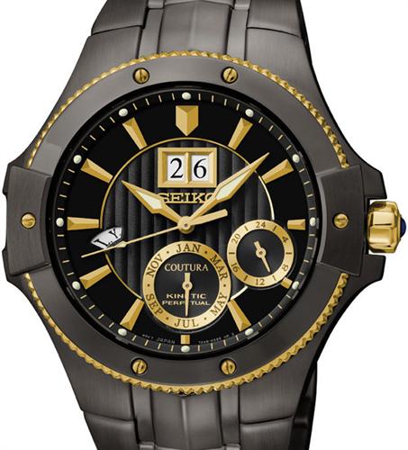 Coutura Kinetic Perpetual snp070 - Seiko Luxe Coutura wrist watch