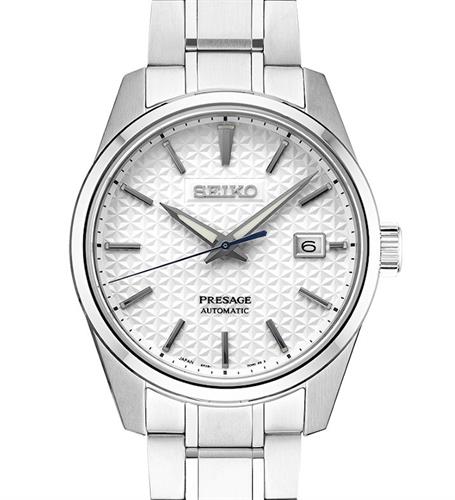 Presage Automatic White Dial spb165 - Seiko Luxe Presage wrist watch