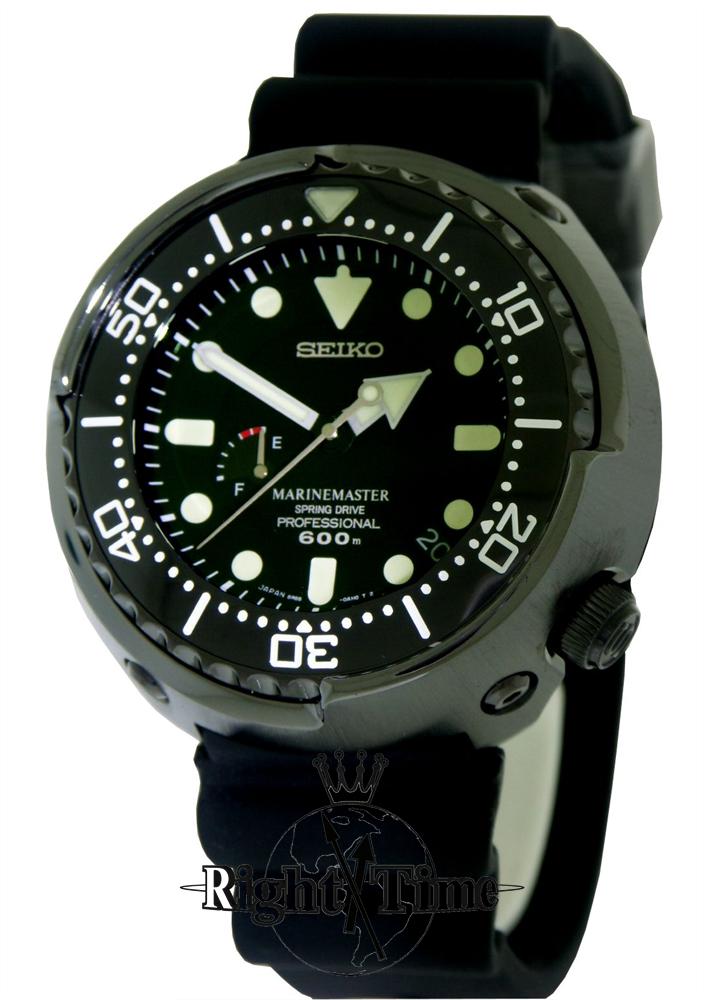 Prospex Titanium All Black sbdb009 - Seiko Luxe Marinemaster wrist watch
