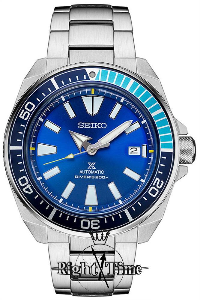 etage oversætter Ombord Prospex Blue Lagoon Samurai srpb09 - Seiko Core Prospex wrist watch