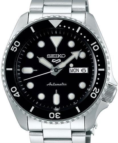 Sport Style Black Dial Steel srpd55 - Seiko Core Seiko 5 wrist watch