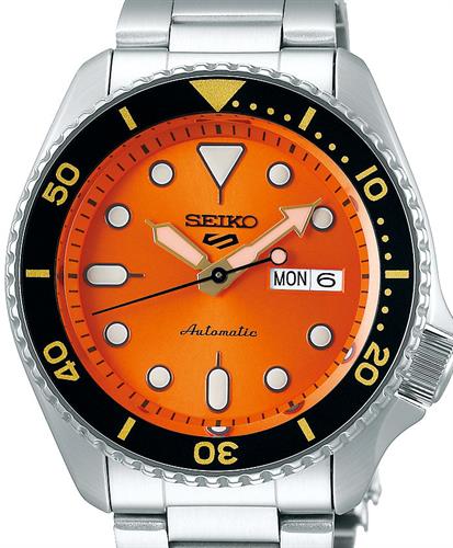 Sport Style Orange Dial Steel srpd59 - Seiko Core Seiko 5 wrist watch