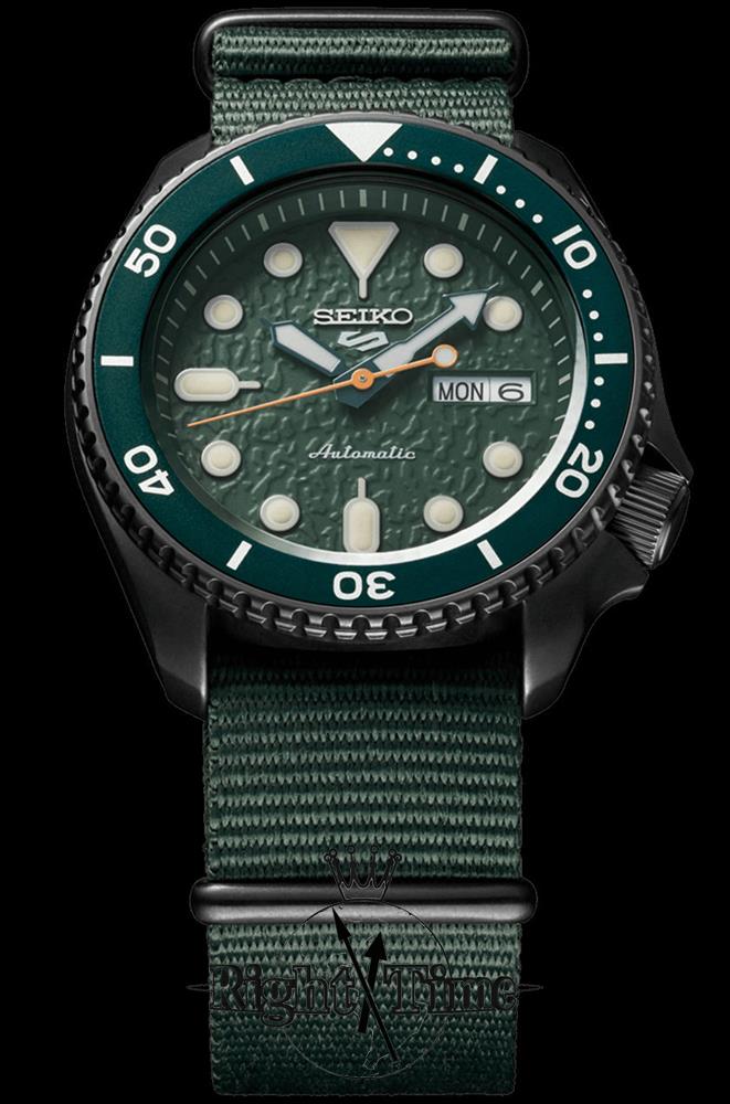 SEIKO CORE SRPD77 SEIKO 5 - SENSE STYLE GREEN PVD CASE