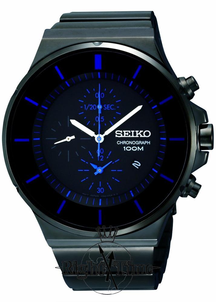 Sport Chrono Blue/Black sndd59 - Seiko Core Sport wrist watch