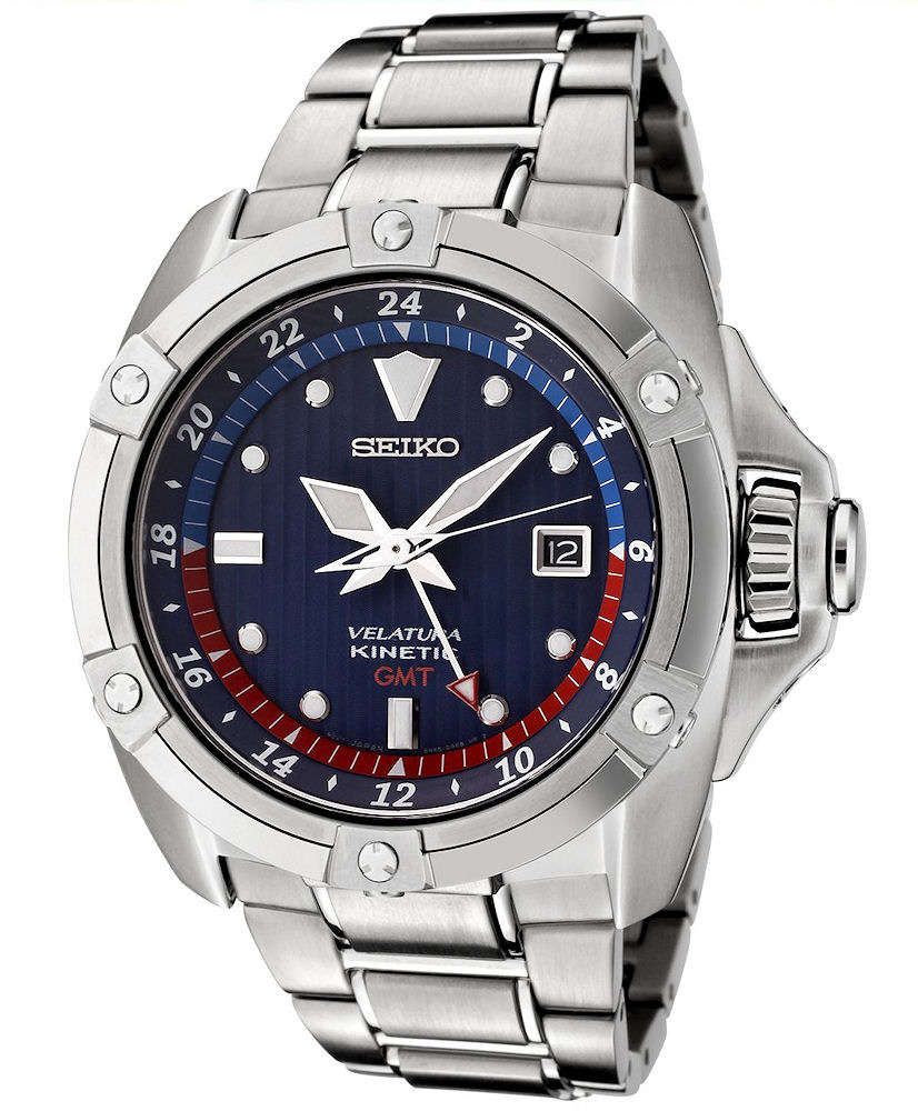 Velatura Kinetic Gmt Blue Dial sun011 - Seiko Luxe Velatura wrist