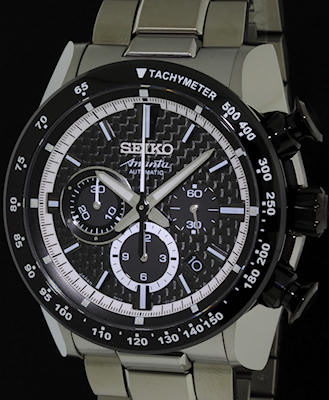 Titanium Pvd Chronograph srq009 - Seiko Luxe Ananta wrist watch