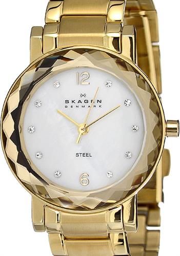 Skagen 457SGGX Women\'s Gold Tone Stainless Steel Analog Dial Quartz Watch JNA584 Skagen 457SGGX Women main image 2