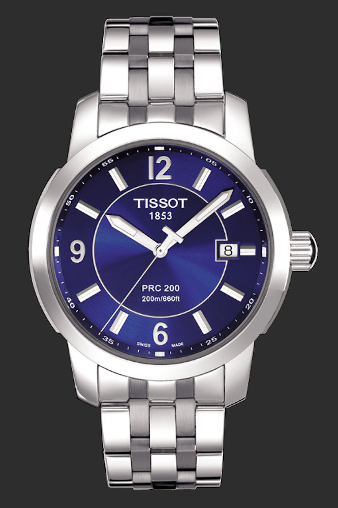 Prc200 Blue Dial Bracelet t014.410.11.047.00 - Tissot Prc200 wrist